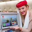 エミレーツ航空、新型の機内エンターテインメントシステムを導入