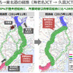 東名→東北道の経路（海老名JCT→久喜JCT）