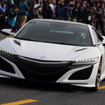 ファンの前で初走行を披露した新『NSX』市販モデル