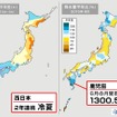 2015年の天気を表す漢字「変」と「雨」