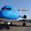 KLMオランダ航空のフォッカー70