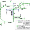 Suicaとicscaの相互利用エリア。icscaで仙台圏のJR線などが利用できるようになる。