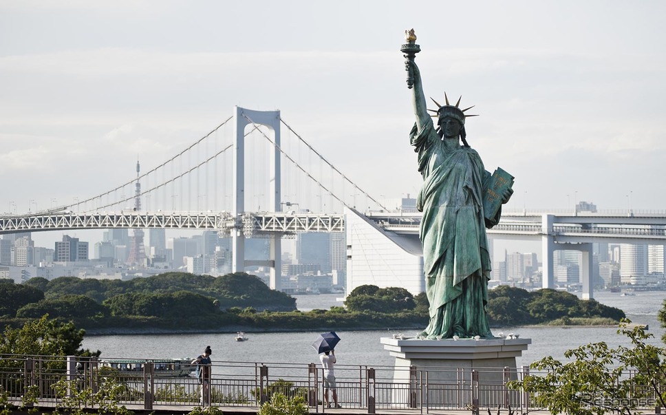 外国人観光客のメッカとなっている東京・台場（参考画像）