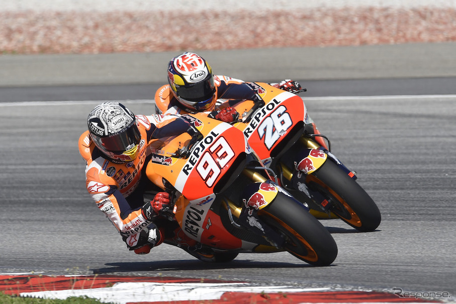 Motogp ホンダ 4チーム5台体制で参戦 16年モータースポーツ体制 レスポンス Response Jp