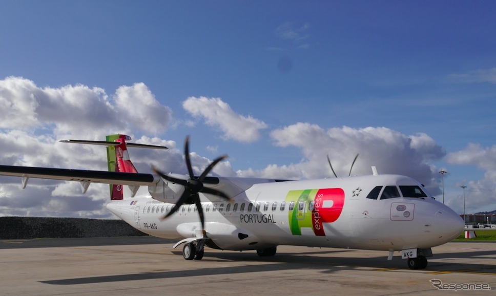 TAPポルトガル航空のATR72新造機