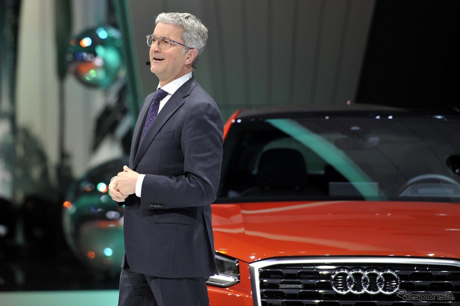 アウディのルパート・シュタートラー代表（ジュネーブモーターショー16）