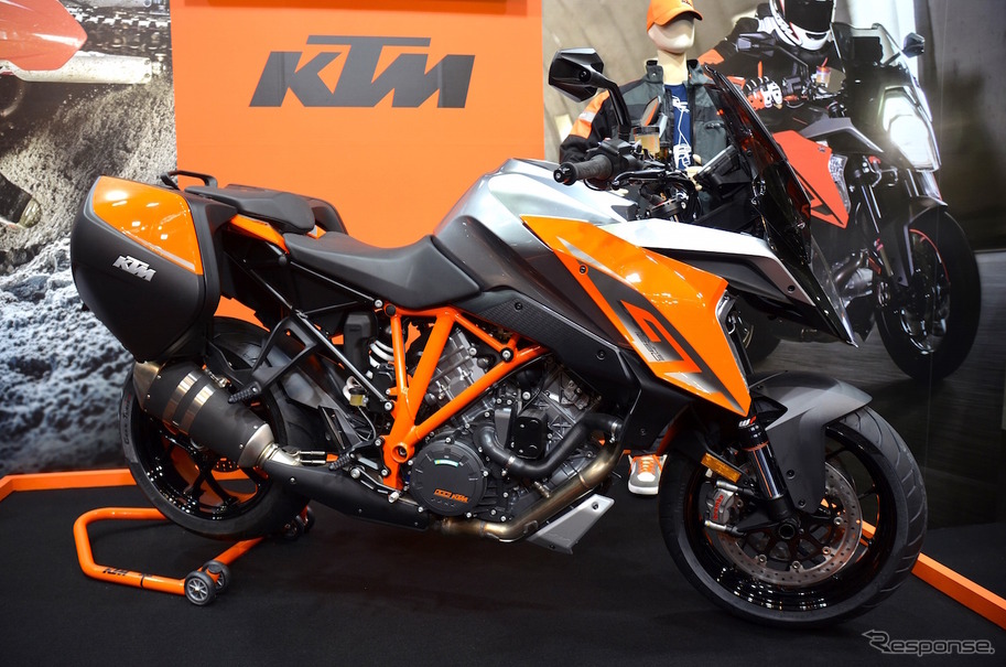 大阪モーターサイクルショー16 スーパースポーツツアラー1290 スーパーデューク Gtを披露 Ktm レスポンス Response Jp