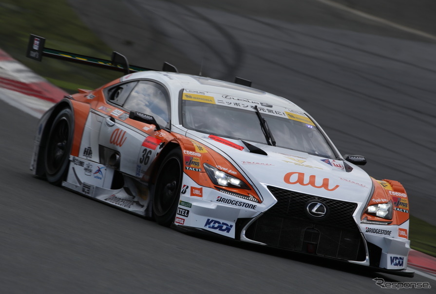 #36 au TOM'S RC F（富士テスト初日）