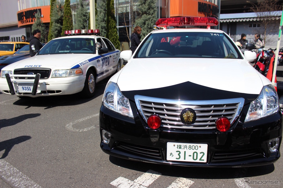 Nypdと神奈川県警のパトカーが競演 第一回カー ブランチ開催 レスポンス Response Jp