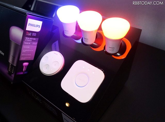 フィリップスがスマートLEDランプ「Hue（ヒュー）」の最新モデルを発表