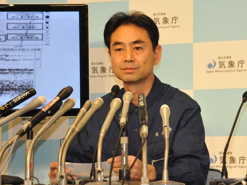 気象庁　青木元地震津波監視課長（24日・気象庁）