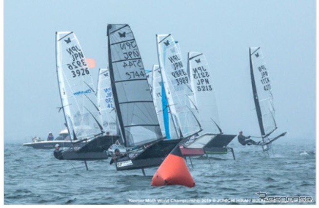 小型ヨット種目「国際モス級」世界選手権大会（参考画像）