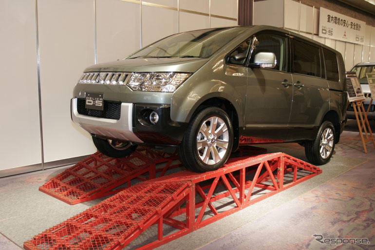 【三菱 デリカD:5 発表】国内立て直しのキー