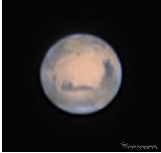 むりかぶし望遠鏡で捉えた「火星」