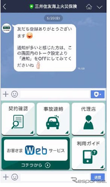 LINEのサービス（イメージ）