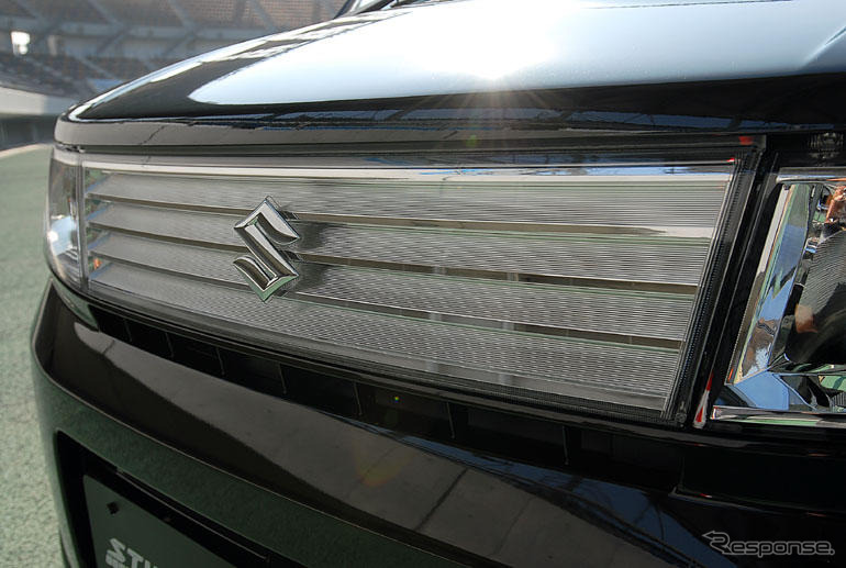 【スズキ ワゴンR スティングレー 発表】ワゴンR 初のヨコ長フェイス