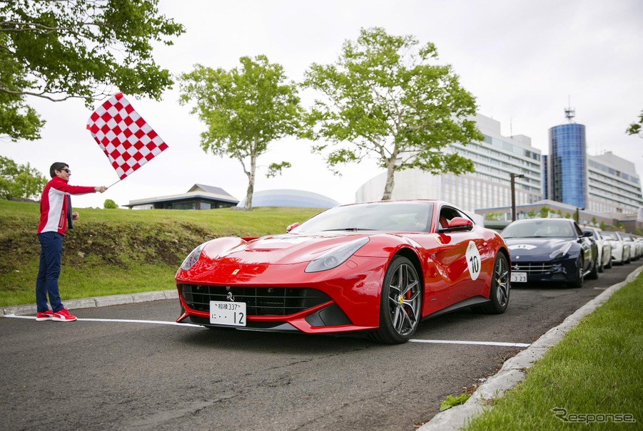 フェラーリ 北海道ラリー2016（DAY2）