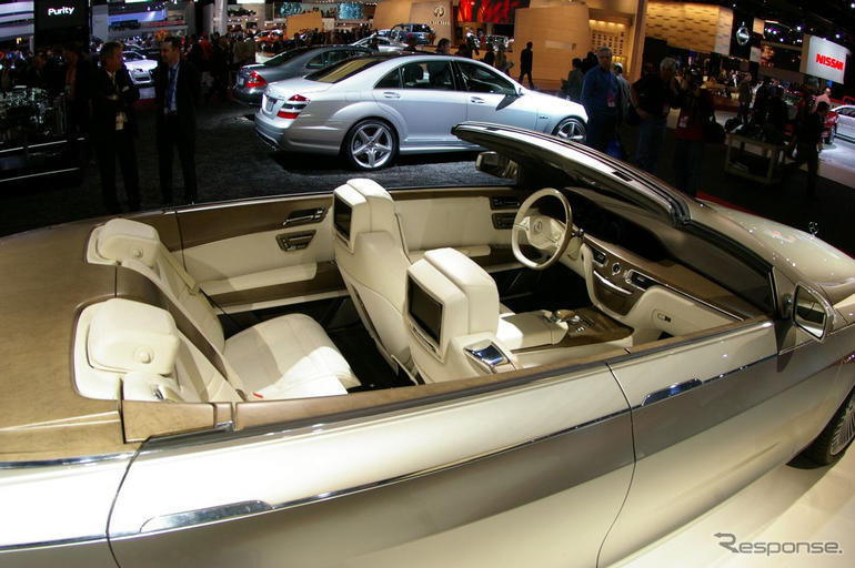 Mercedes-Benzのコンセプトカーがインフォテインメント、ドライバアシスト機能とあわせて紹介される