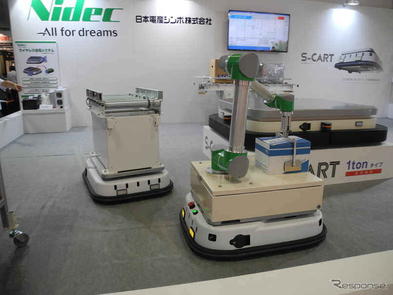 日本電産シンポの無人搬送台車「S-CART」
