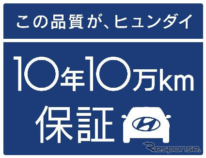 ヒュンダイ、10年10万kmの保証を開始…日本最長水準