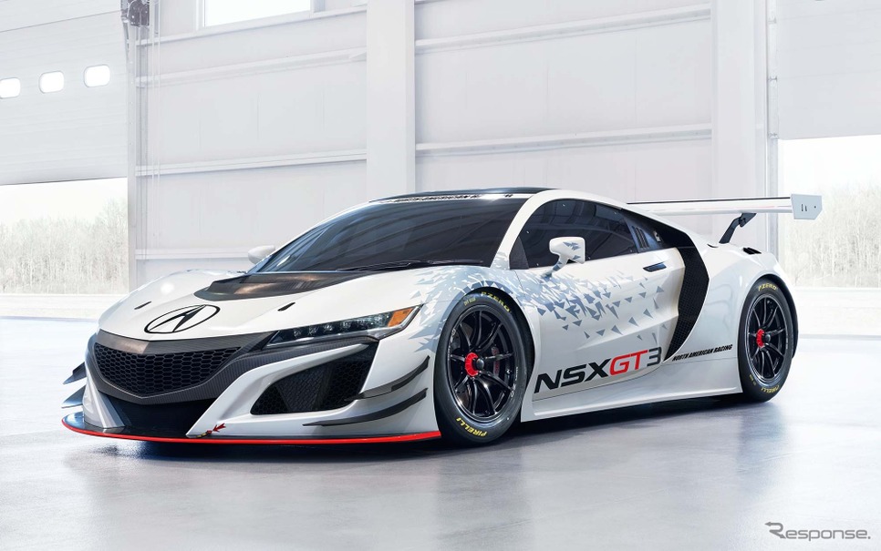 ホンダ Nsx 新型のgt3レーサー 初の公開テストへ レスポンス Response Jp