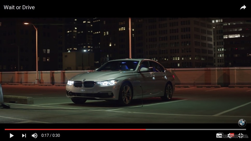 BMWの米CM、テスラ モデル3 を意識…「待つか、すぐ乗るか」［動画］