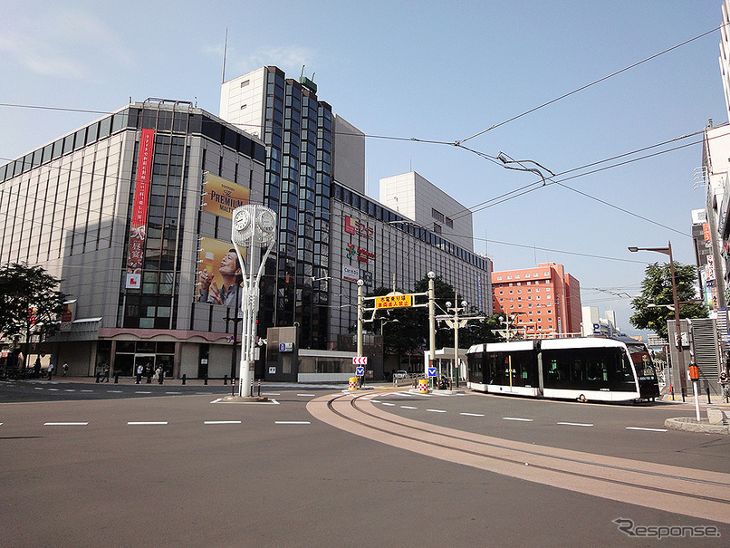 札幌市電 西4丁目～すすきの 札幌駅前通（国道36号）