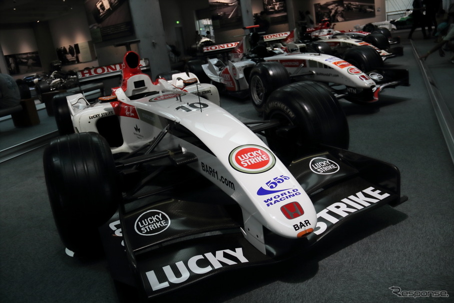 ホンダコレクションホールに歴代のホンダエンジン搭載F1マシンが集結