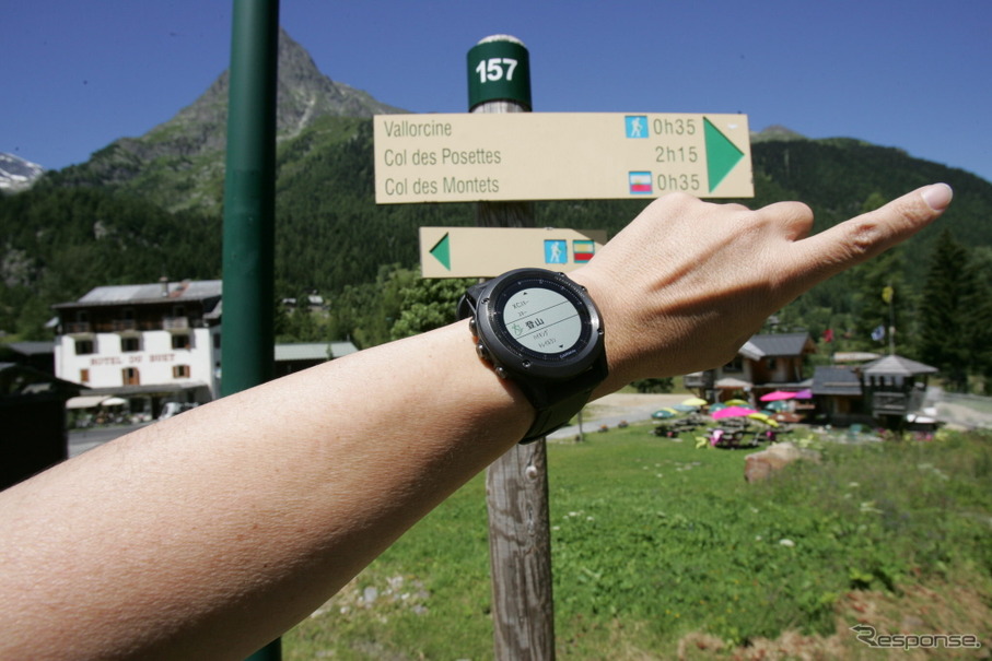 フランスアルプスには登山ルートが随所にある。ツール・ド・フランス取材でなければ行ってみたいところだ