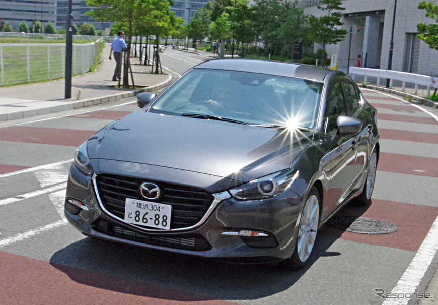 マツダ アクセラ 改良新型（写真はSKYACTIV-D 2.2）