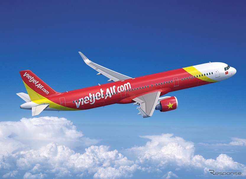 エアバス、ベトジェットからA321型機20機を追加受注