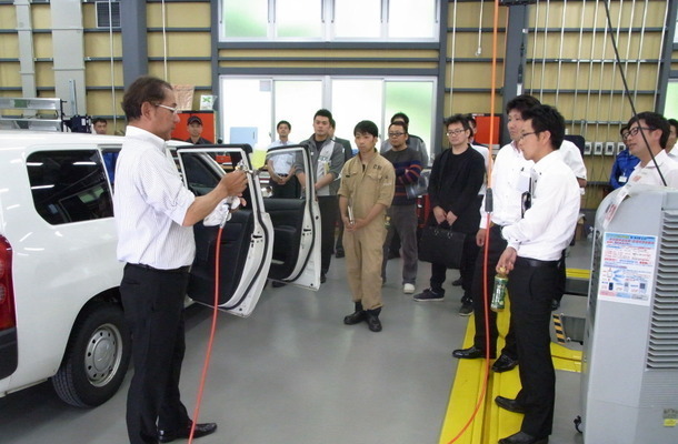 デモンストレーションの様子