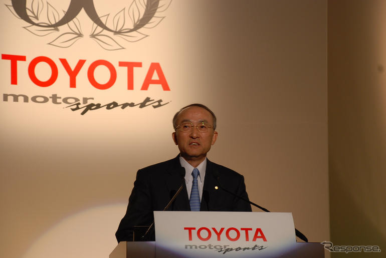 【トヨタモータースポーツ07】渡辺社長、勝利までの過程も重要