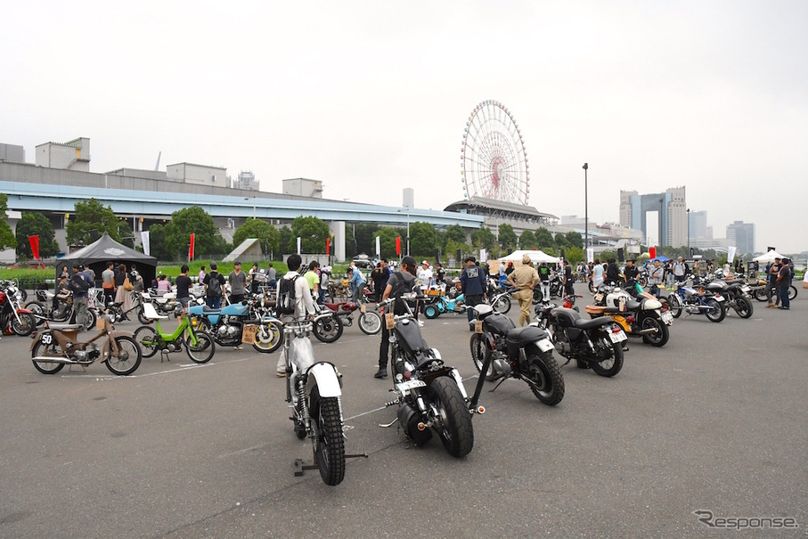 9月24日、東京お台場にて開催されたカスタムバイクイベント『Deus Bike Build Off 2016』。