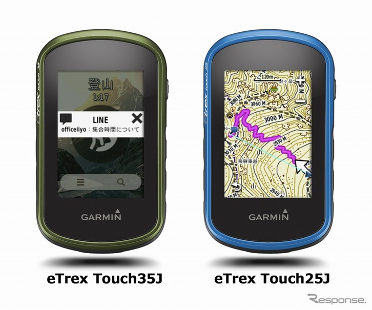 ガーミン eTrex Touch  25J/35J（参考画像）