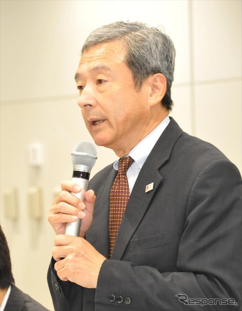 旅行業法制に関する検討会での田村明比古観光庁長官（6日・千代田区）