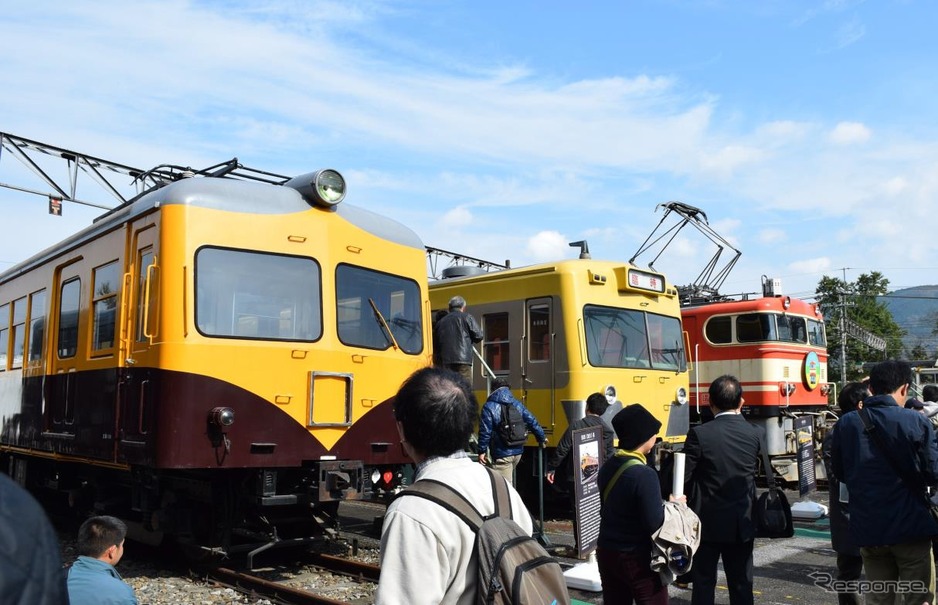 西武鉄道の横瀬車両基地イベントは11月5日に行われる。写真は昨年のイベントの様子。