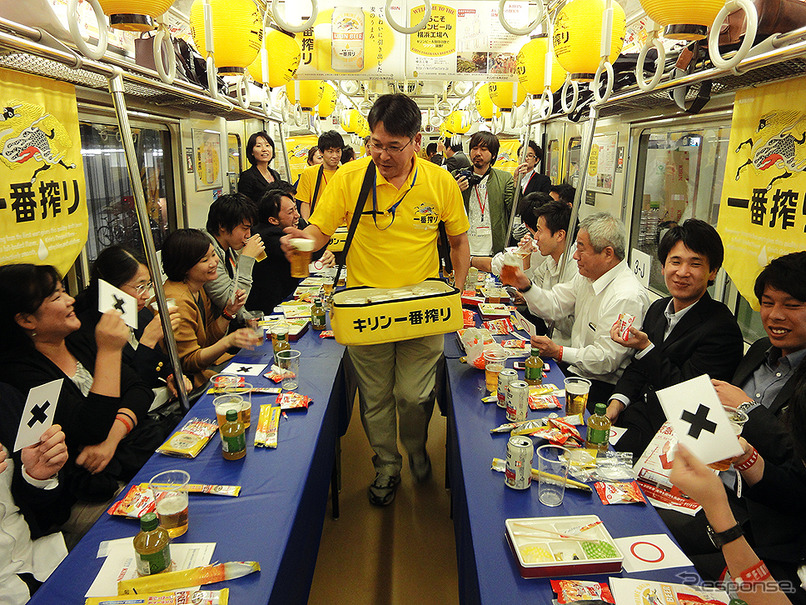 「京急×キリンビール横浜工場90周年記念ビール電車」（10月14日 金曜夜、京急大師線ほか）