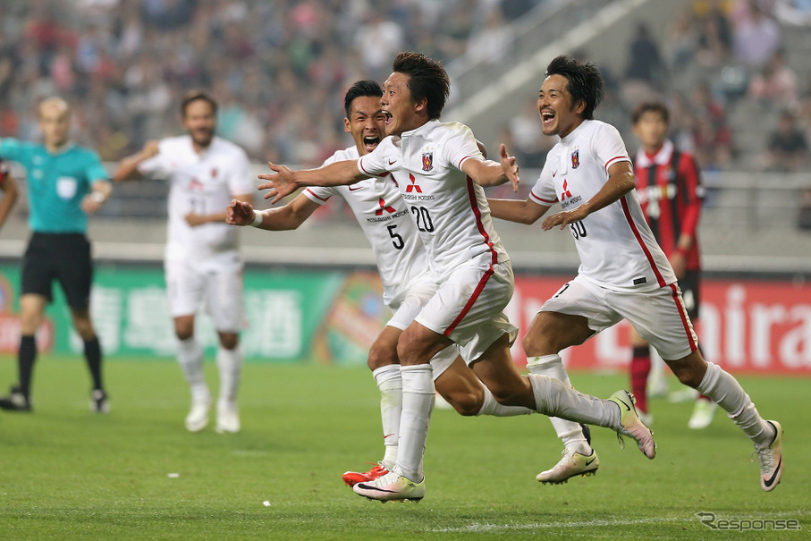 浦和レッズ。AFCチャンピオンズリーグ、対FCソウル戦（5月25日）　(c) Getty Images