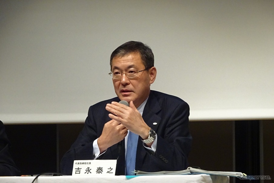 吉永泰之社長　《撮影　池原照雄》