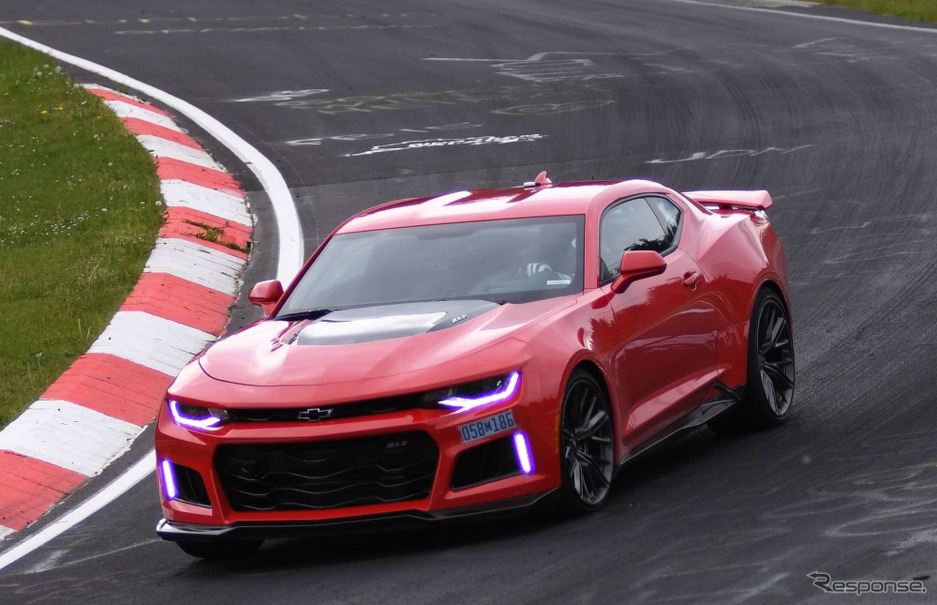 新型シボレー カマロ ZL1がニュルアタック