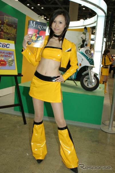 【東京モーターサイクルショー07】コンパニオン写真蔵…その21・CBC