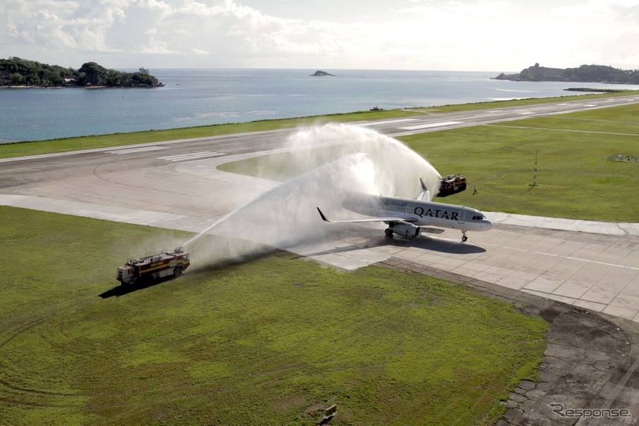 カタール航空、ドーハ=セーシェル線を開設 Credits: Qatar Airways