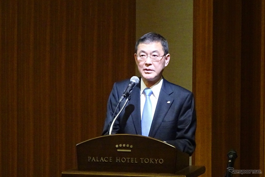 スバルの吉永社長　《撮影 池原照雄》