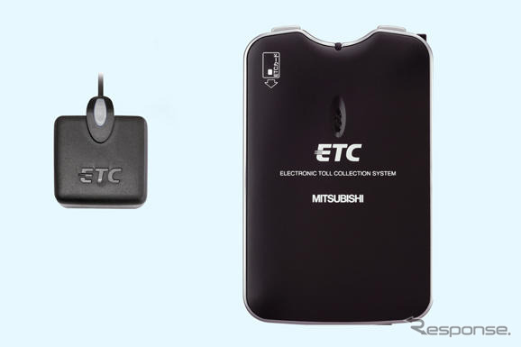 三菱電機、ETC車載器を5機種発売…カード装着状態がわかる