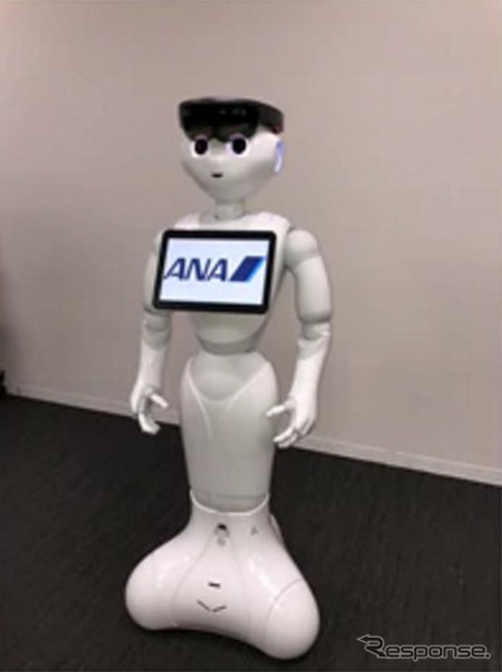 ANAとNSSOL、人型ロボットが自走して空港案内できるか検証を開始