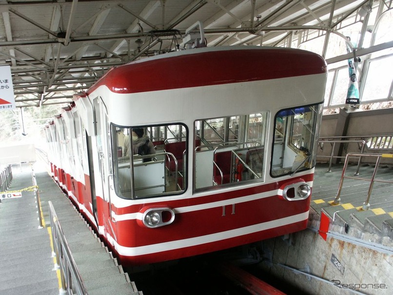 2月15日の車両トラブルで運休していた高野山ケーブルは2月27日12時頃から運転を再開した。