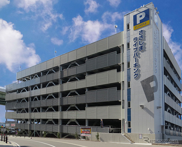 極東開発など 名古屋駅南の大規模自走式立体駐車場が完成 407台収容可能 レスポンス Response Jp