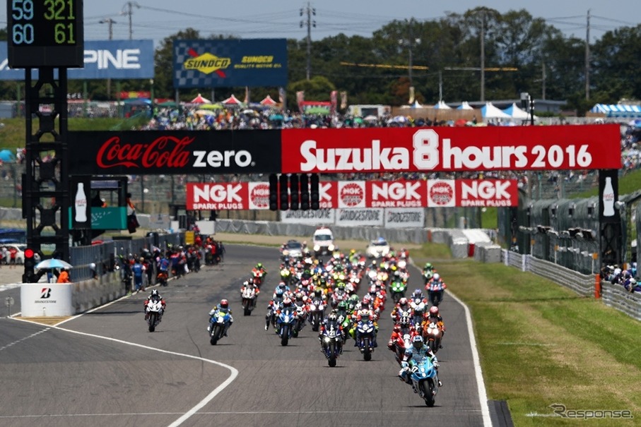 鈴鹿8耐 2016年大会の様子