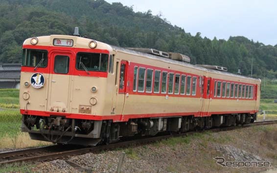 岩国市の予算概要に掲載されているイメージ図。錦川鉄道はキハ40系をJRから譲り受けて「レトロ調車両」として運行すると見られる。